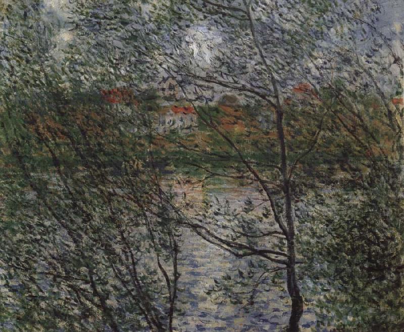 Claude Monet Springtime through the Branches Norge oil painting art